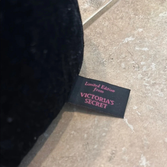 Victoria's Secret Limited Edition Pink and Black Plush Teddy Bears - Picture 3 of 5